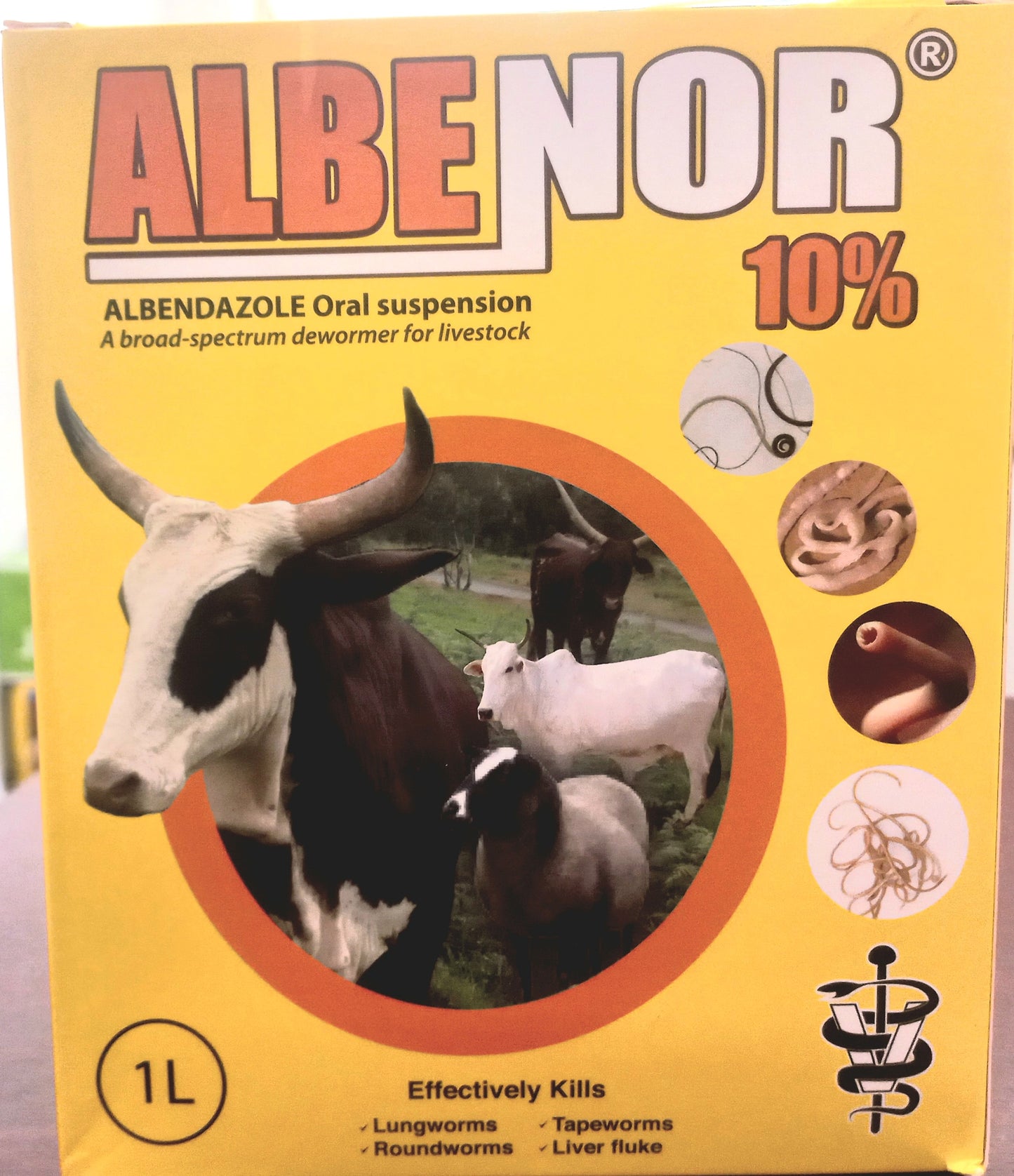 Albendazole 10% oral suspension 1L