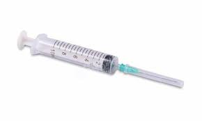 Disposable syringe with needle 10ml