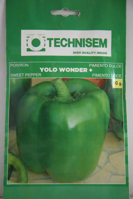 Technisem Yolo wonder sweet pepper seeds 10g