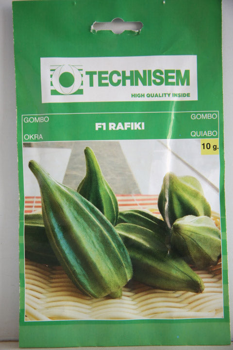 Technisem Okra F1 Rafiki Gombo - 10g