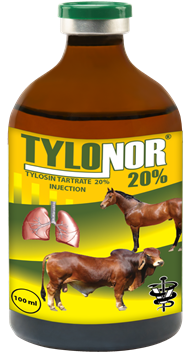 Tylosin Tartrate 20% Inj 100ml