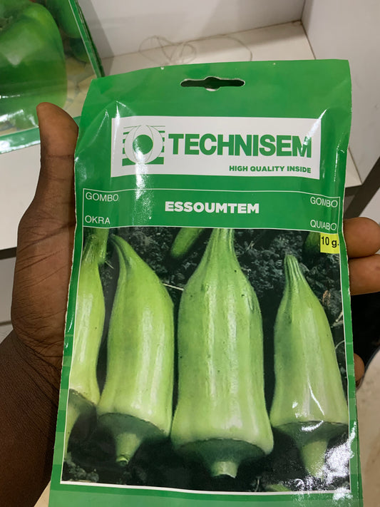 Technisem Essountem okra seeds 10g