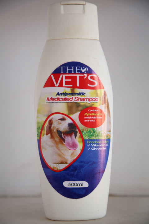 Vet's Antiparastic Medicated Shampoo